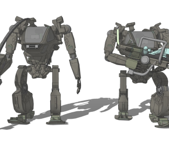 精细机器人模型 (10)